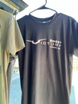 NEON RED SV Original Black Tee
