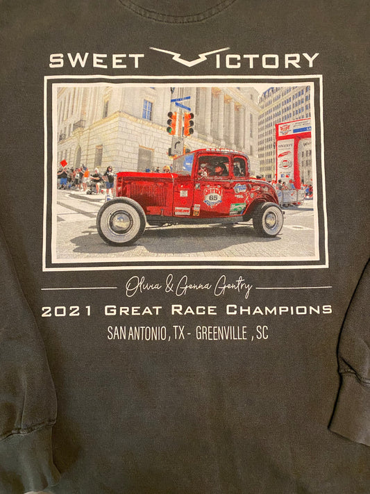 1932 Ford Champion Pepper Comfort Colors Crew Neck Sweatshirt