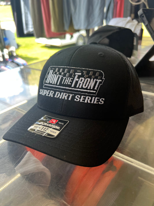 HTF Super Dirt Series Black Richardson 112 Snapback Hat