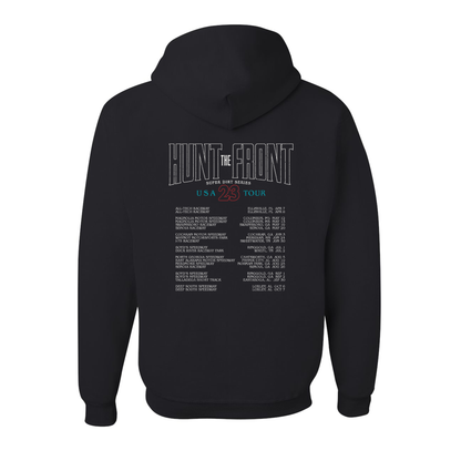 Hunt The Front’s Super Dirt Series Back Hoodie