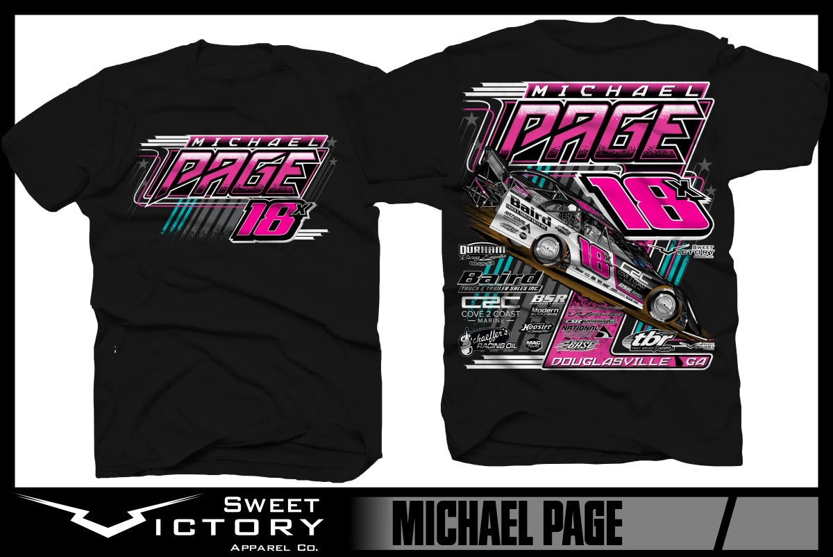 Michael Page 18x 2021 Black T-shirt