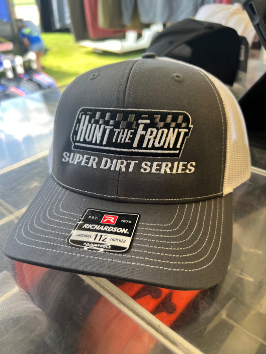 HTF Super Dirt Series Charcoal Richardson 112 Snapback Hat