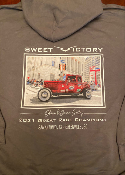 1932 Ford Champion Charcoal Hoodie Sweatshirt