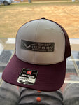 White/Maroon Richardson 112 Original Logo