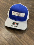 Royal/White/Heather Grey Original Logo Richardson 112 Snapback