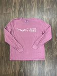 Berry Comfort Colors Long Sleeve Tee
