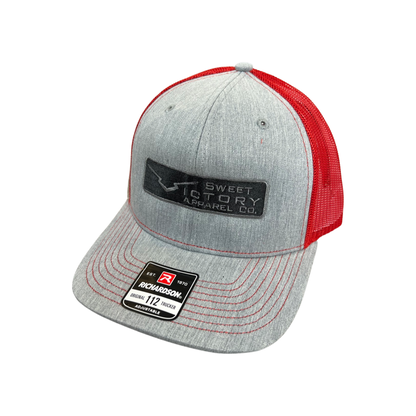 Sweet Victory Heather Grey/Red Richardson 112 Snapback