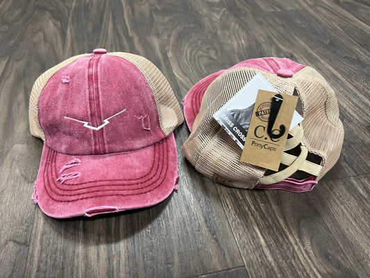 Women’s Red Pony Cap