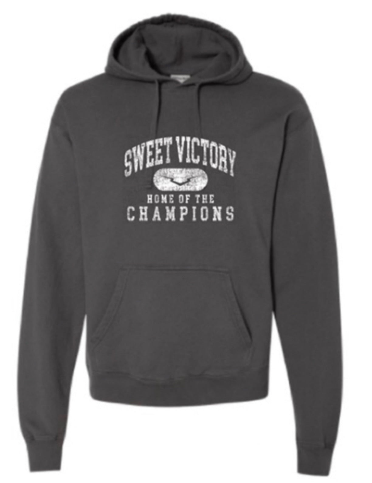 Charcoal Grey Home of the Champions Hoodie