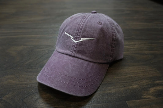 Purple Adams Brand Unstructured Cap