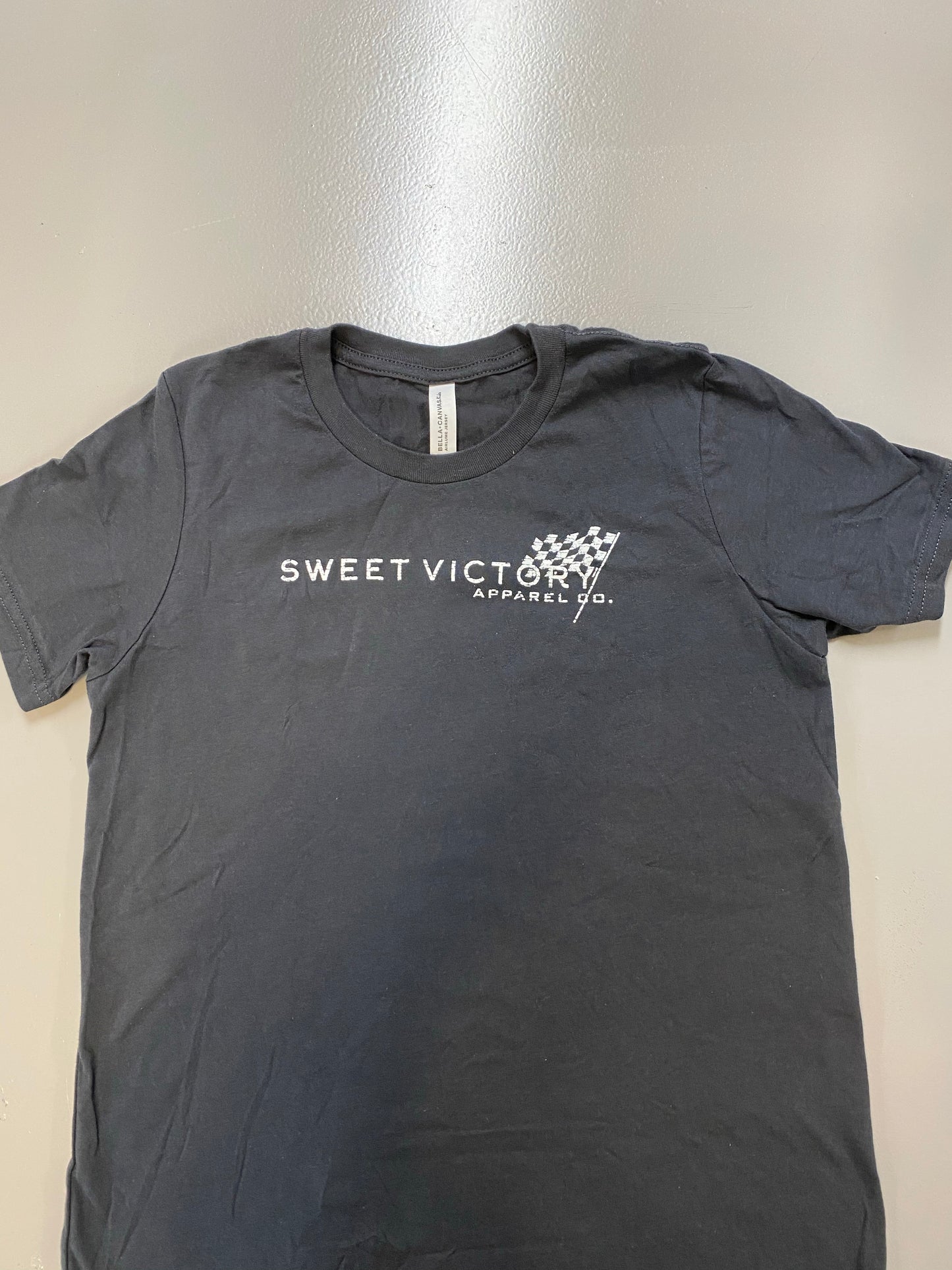 Black Simple Youth Tee